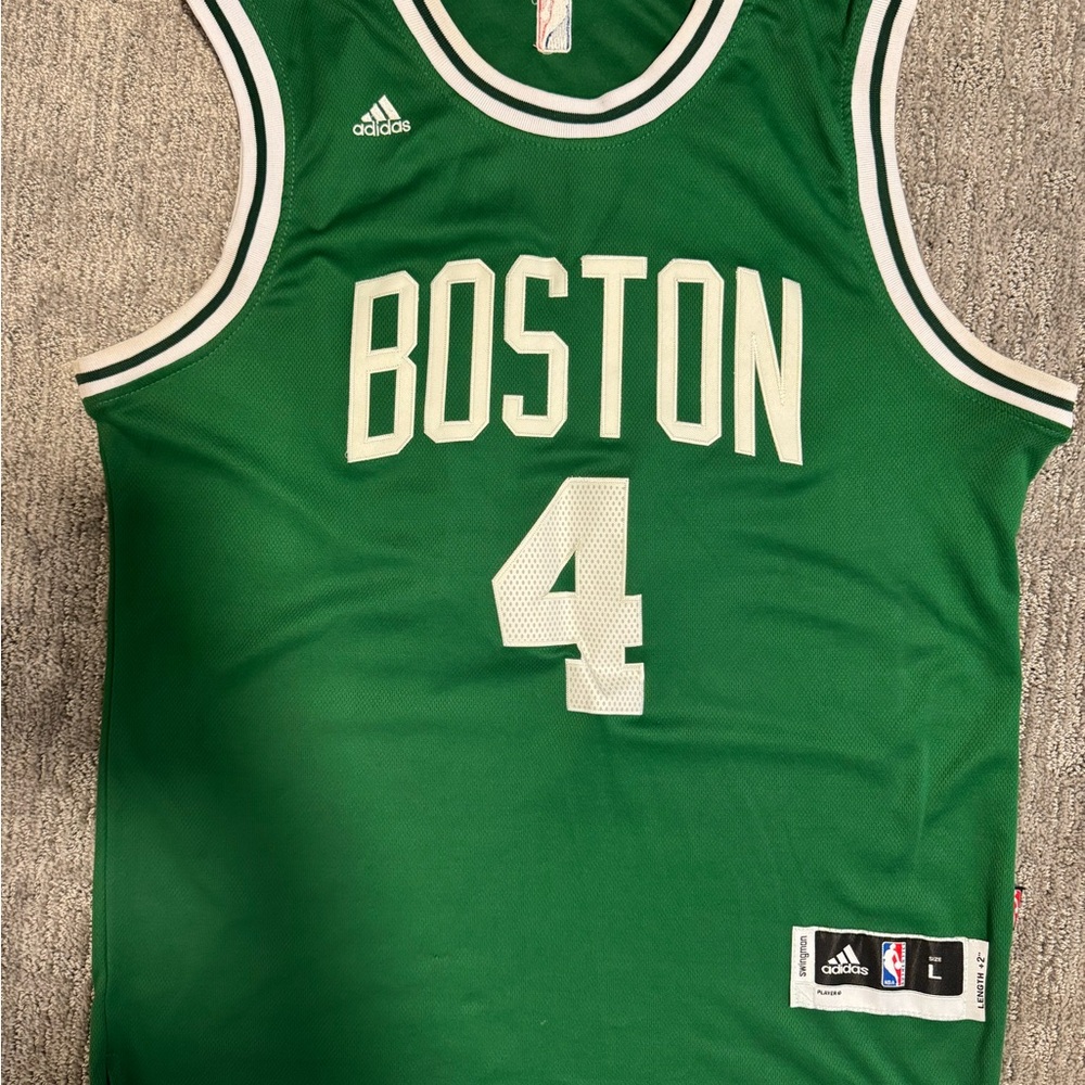 Adidas Green Boston Basketball Jersey I Thomas
